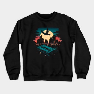 Cassette Tape of the Night Crewneck Sweatshirt